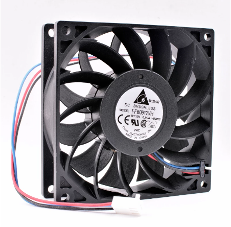 Original DELTA FFB0912VH Cooling Fan 12V 0.44A 7.2W 2wires FFB0912VH Fans